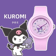 5 Color Sanrio Kuromi Fashion Girl Student Watch Kids
