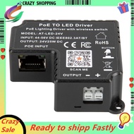 PoE Driver AT-LED 24V Dimmer for 24V LED Fixtures Wireless Switch Control