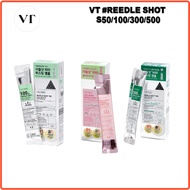 [Korea Daiso] VT Reedle shot 100/ REEDLE SHOT 300 Facial Boosting  Cica Reedle Shot Essence S50/500