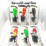 ORIGINAL EXP U-STEP JUMP FROG 80MM LURES