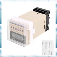 [W F S B] AC 220V 5A Programmable Double Delay Relay Device Tool DH48S-S