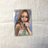 Itzy checkmate 特典小卡 soundwave Yuna 申有娜