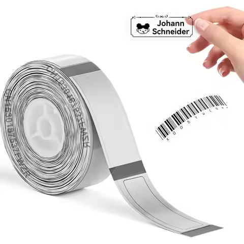 1 Roll Marklife P15 Label Sticker 12x40mm 15x30mm 15x50mm Waterproof Self-adhesive Sticker Work for 