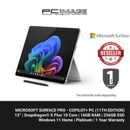 Microsoft Surface Pro Copilot+ PC - 13" Touchscreen | Snapdragon® X Plus | 16GB | 256GB SSD | 11th E