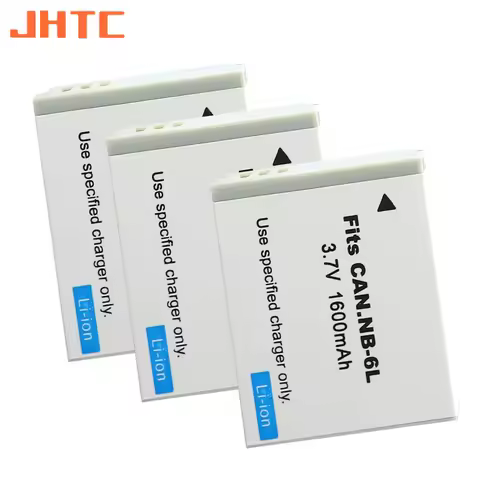 NB 6L NB6L NB-6L Battery 1600mAh for Canon Power-shot IXUS 310 SX240 SX275 SX280 SX510 SX500 HS 95 D