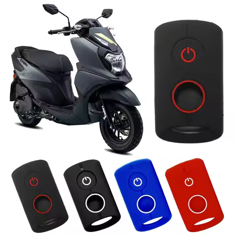 Silicone Key Cover Case Shell for Yamaha Xmax 250 300 400 Tech Max AX Aerox 155 Mvx 55 NVX155 XMAX30