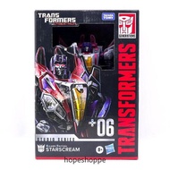 Transformers Studio Series 06 Gamer Edition Starscream Voyager Class Original Hasbro Transforming Ro