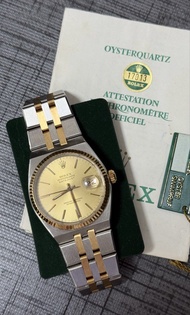 Rolex 勞力士 Oysterquartz Datejust 17013 證書 （17000,17014)