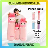 (60CM/80CM/100CM)Kuromi plush sanrio plushie pillow Melody plush toy Doll anak patung