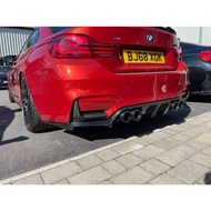 BMW F80 F82 M3 M4 Rear Bumper Canard Carbon