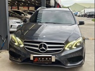 【  廠     牌  】賓士 【  型     號  】 E250旅行車 【出廠年份】2014灰色 【總排氣量】2.0渦輪 【行駛里程】14萬km