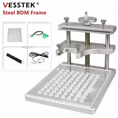 LED BDM FRAME BDM Probe aluminium Stainless Steel With 22pcs BDM Adapters For KESS Ktag FGTECH ECU P