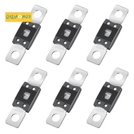 Fuse Set 6pcs 200A 58V High Current 200Amp Bolt-on  Fuses for Automotive, Truck, Industrial, Marine,