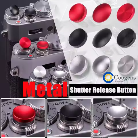 Metal Shutter Release Button Trigger Protector Cover For Fuji Fujifilm X100S X100 X100T X10 X20 XE1 