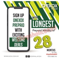 Special Number Prepaid Simcard 28 Months Validity* Onexox (Free Internet Data 500MB)