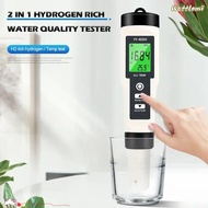 WATTLEMI Hydrogen Tester, with Backlit H2 Water Hydrogen Analyzer, High Accuracy H2 Meter Laboratory
