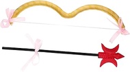 LIFKOME 1 Set Of Cute Cupid Costume Prop Women And Kids Valentine's Day Bow Arrow Accessories Cupid