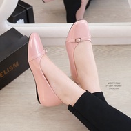 D77 Shoes Beautiful Shape Slightly Korean Style Soft Leather Wear It And Look Slim. SHOELISM Women's