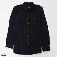 KEMEJA Men's Long Sleeve Flannel Shirt 7033