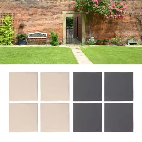 Stepping Stone Stepping Stone with Ground Stakes Polypropylene Resin Weatherproof Garden Décor Stepp