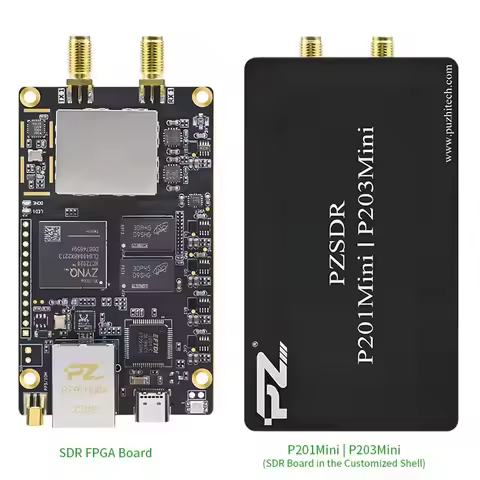 PZSDR P201Mini P203Mini SDR Dev Board XC7Z020 ZYNQ7020 + AD9361/AD9363 RF Transceiver Pluto OpenWifi