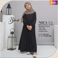 gamis anak hitam couple nibras/NGCA 006 nibras