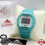 Jam tangan Sport Digital Wanita - D-ziner - original - strap karet - Water resist