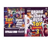 PS2 GAME COLLECTION GTA TOY STORY 3