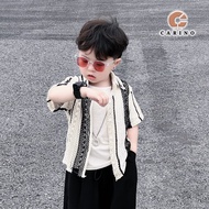 [SIZE INCREASED]Carino mesh shirt with SMALL FORM, personality, suitable for going out, traveling, a