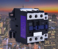 Khởi động từ contactor công suất lớn CJX2-3210 32A/220V (Trắng phối xanh)