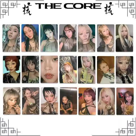 7Pcs/Set Idol XG New Album THE CORE Lomo Cards Postcard Special Card CHISA HINATA HARVEY MAYA JURIA 