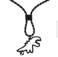 agnes b. - Sport b. 登山繩造型恐龍墜飾鑰匙圈(中性)(黑)