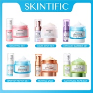 [2PCS Set] Skintific Set Moisturizer Gel & Serum - Retinol - Brightening - Acne - Glowing