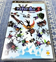 (缺貨中) PSP 戰鼓啪打碰 3 Patapon 3 戰鼓 日版 J4