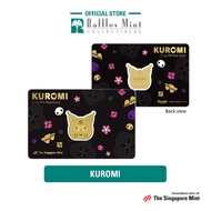 Sanrio Daruma 0.1 gram 999 Fine Gold Bar (Hello Kitty / My Melody / Kuromi / Cinnamoroll) [The Singa