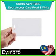 125Khz RFID T5577 Thick ID Card Rewritable Door Access control system Lift Car Park Security Guard c