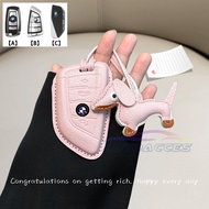 Leather Car Key Cover Key Case for BMW 1 Series 3 Series 5 Series 7 Series GT X5 X1 X3 X4 X6 F10 F20