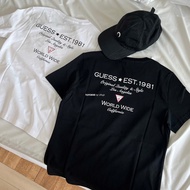 EST1981 Fashion Letter Print Unisex 100% Cotton High Street tee Popular ins Round Neck T-Shirt 1120