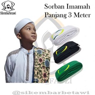IMAMAH TURBAN 3 METERS LENGTH WHITE IMAMAH 3 METERS IMAMAH TURBAN 3 METERS LENGTH IMAMAH TURBAN