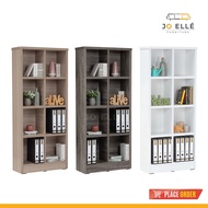 Jo ELLE - Howard 8C File Cabinet (H 176.5 cm) / Display Cabinet / Bookshelf / Bookcase / Almari Buku