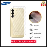LAYAR Graskin Carbon Samsung A16 5G Anti-Fungus Rear Screen Protector