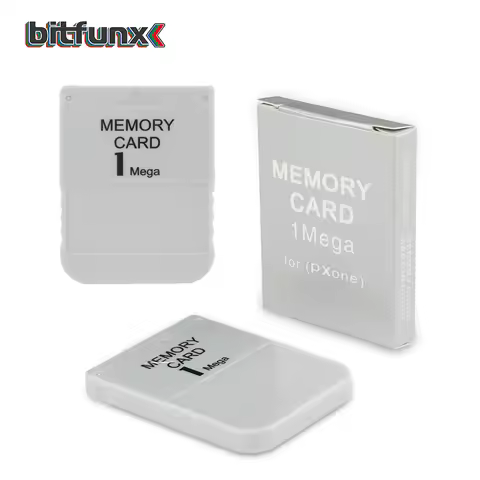 1 Mega High Speed Memory Card For Playstation 1 PS1 PSX Console Game Card 1MB 1M Retrogaming Plug an
