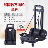 Foldable Trolley 4-Wheel Shopping Cart