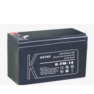 ۩KSTAR Keshida storage 6-FM-14 maintenance-free 12V14AH UPS EPS DC screen fire elevator