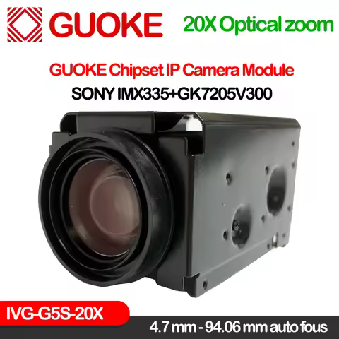 20X Optical Zoom 5Mp Ip Camera Sony Imx335 Goke Gk7205V300 Webcam Autofocus 20Fps Dwdr Onvif Icsee X