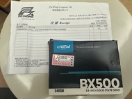 全新 Crucial BX500 240GB SATA 2.5” SSD