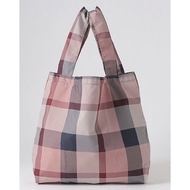 Blue Label Crestbridge checkered foldable eco bag