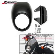 Motorcycle Headlight Fairing Mask Fairing Cowl Fork Mount For Sportster XL883 XL1200 XL 883 1200 Dyn