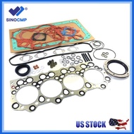 Promotion 4D32 4D32T 4D34 4D34T Diesel Engine gasket kit For Mitsubishi Fuso Canter FE FG Trucks Exc