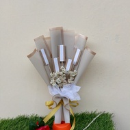 [READY BUKET MINI] Buket Snack Mini Kosongan 5 Stik / Buket Ampau Snack / Buket Murah